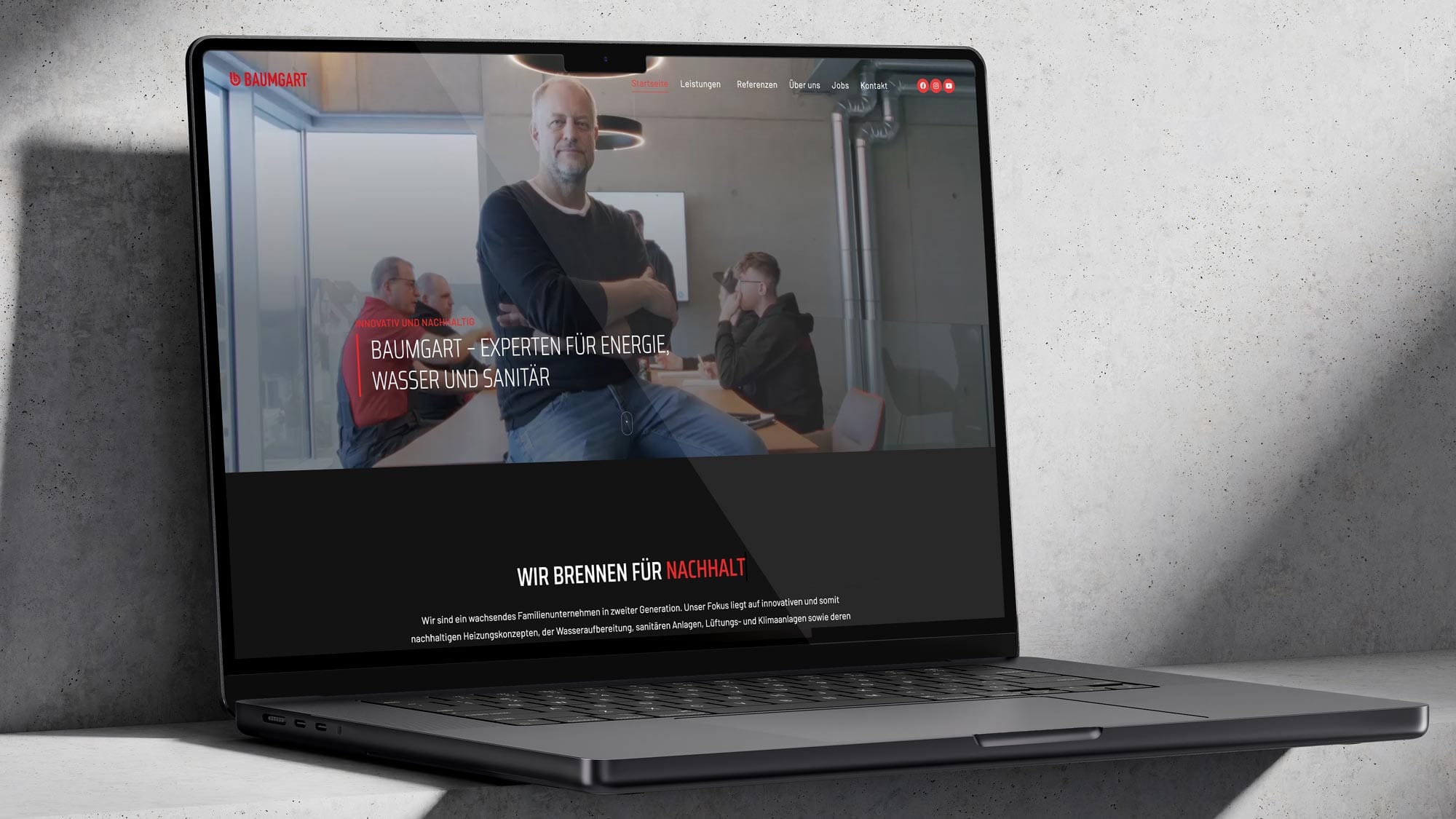 Baumgart – Website