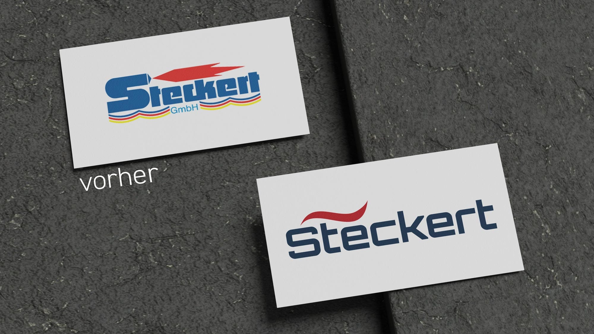 Steckert – Logo-Redesign